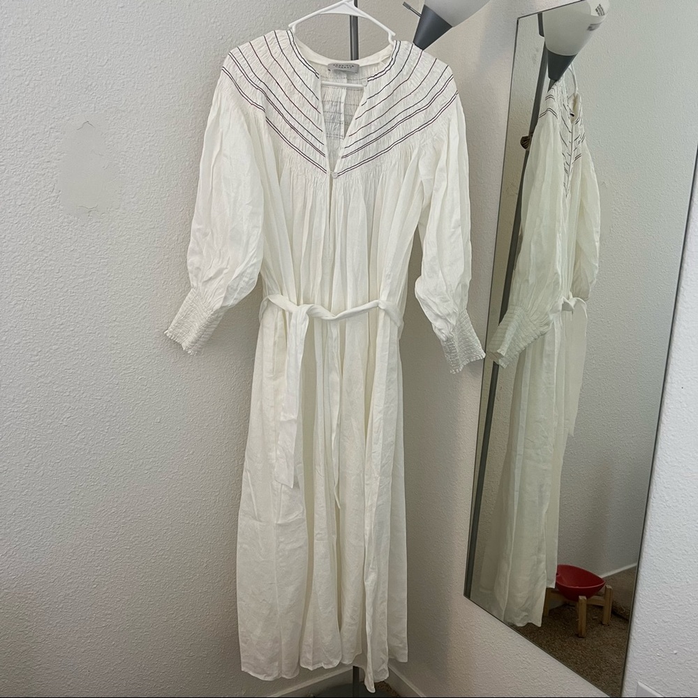 Looks like Gabriela Hearst white maxi dress size S